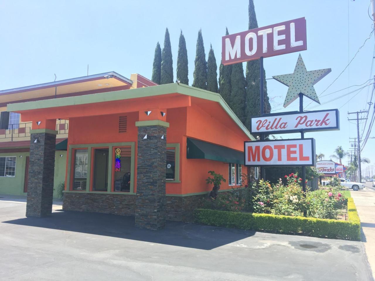 Villa Park Motel Orange Exteriör bild